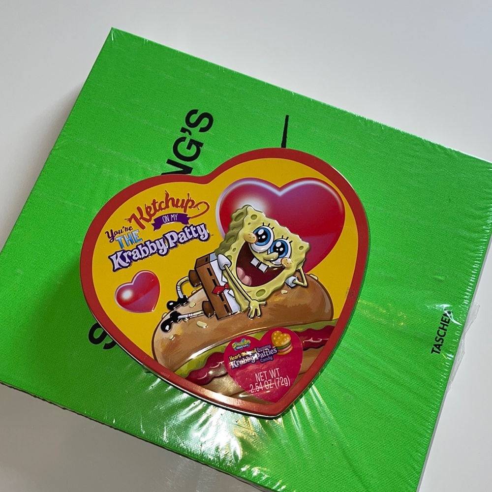 Heart Shaped Krabby Patty Tin ❤️🍔